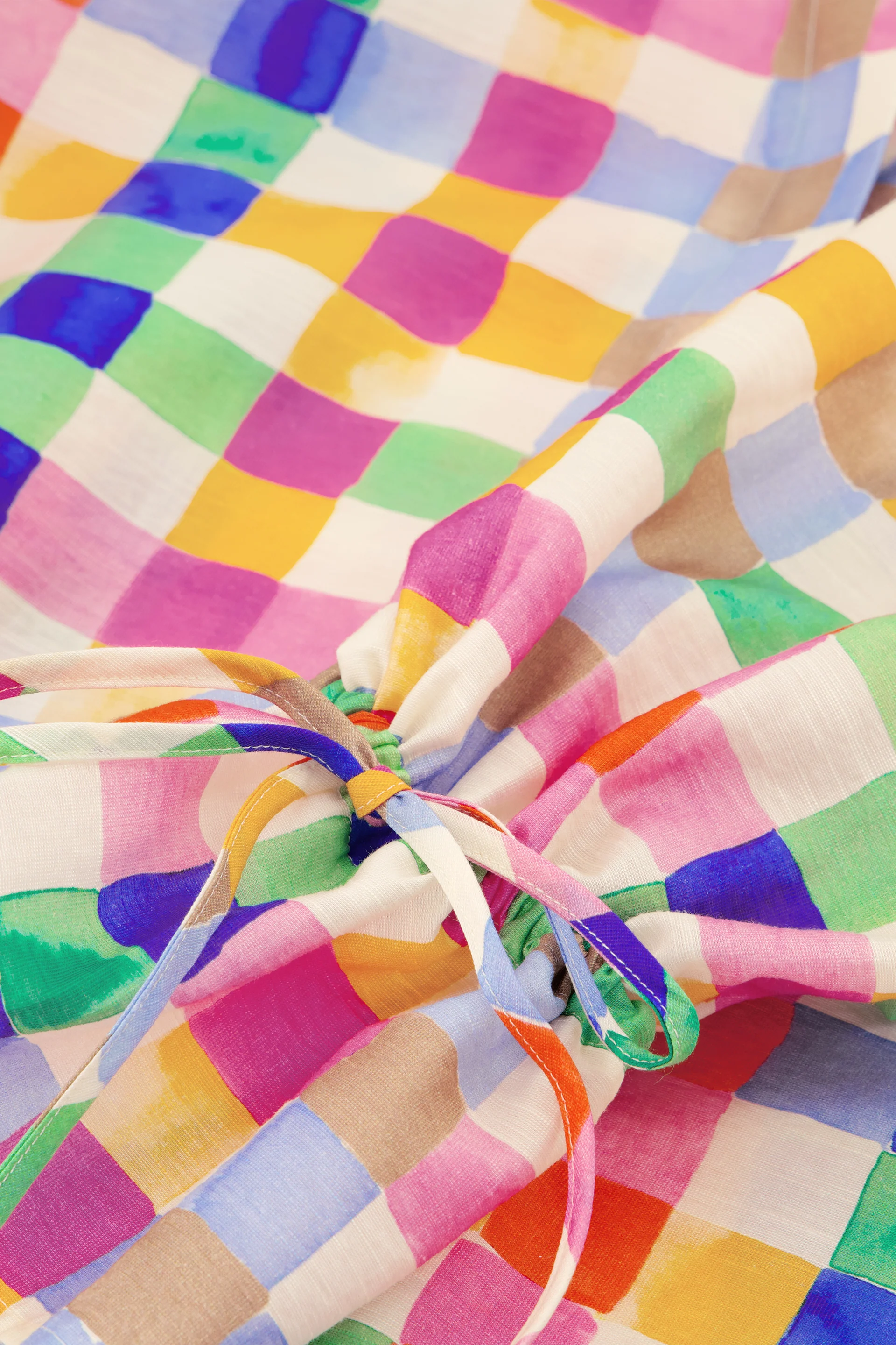 Alicia Blouse | Cosy White/Solar Orange - Image 5