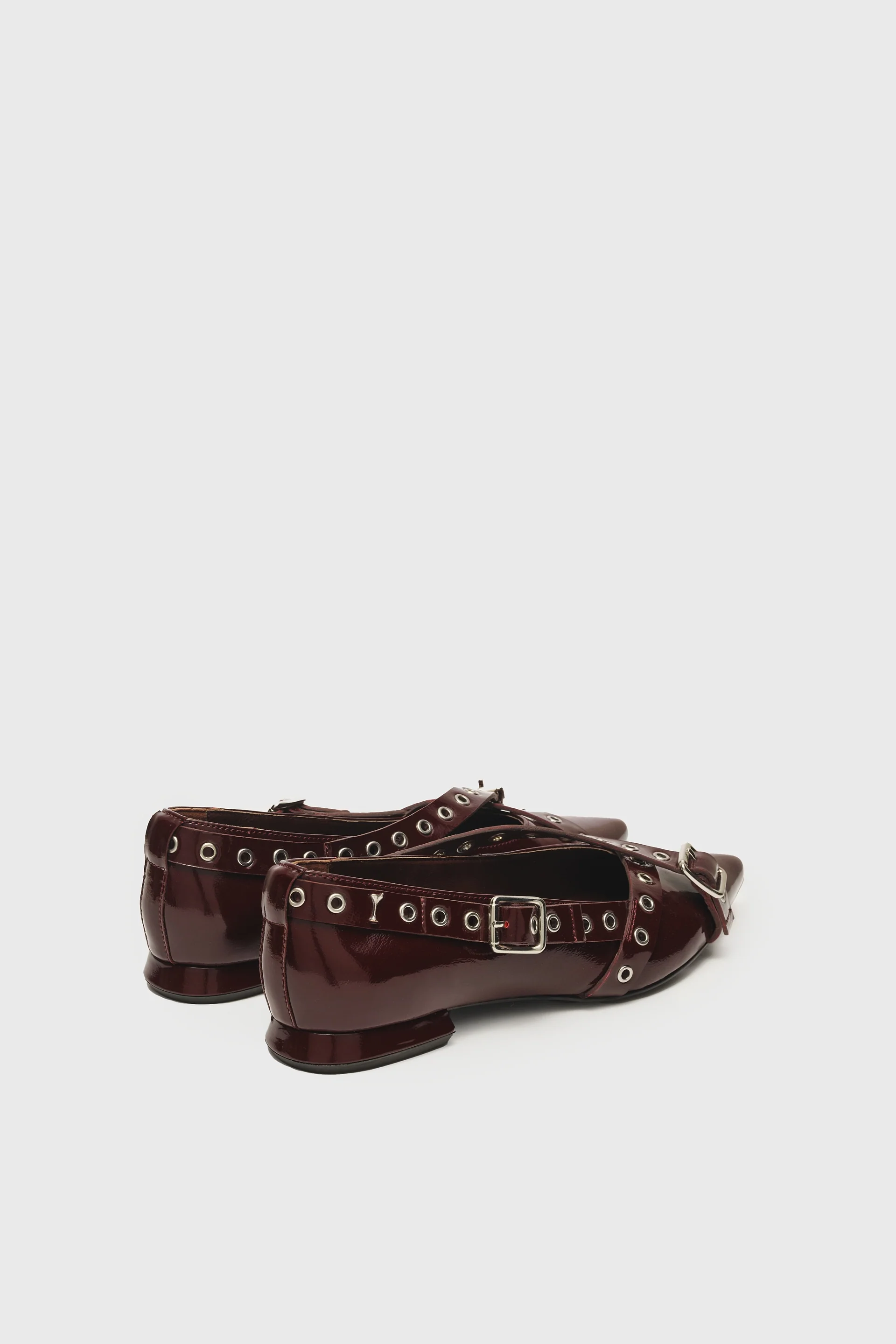 Clara Ballerina | Deep Burgundy - Image 5