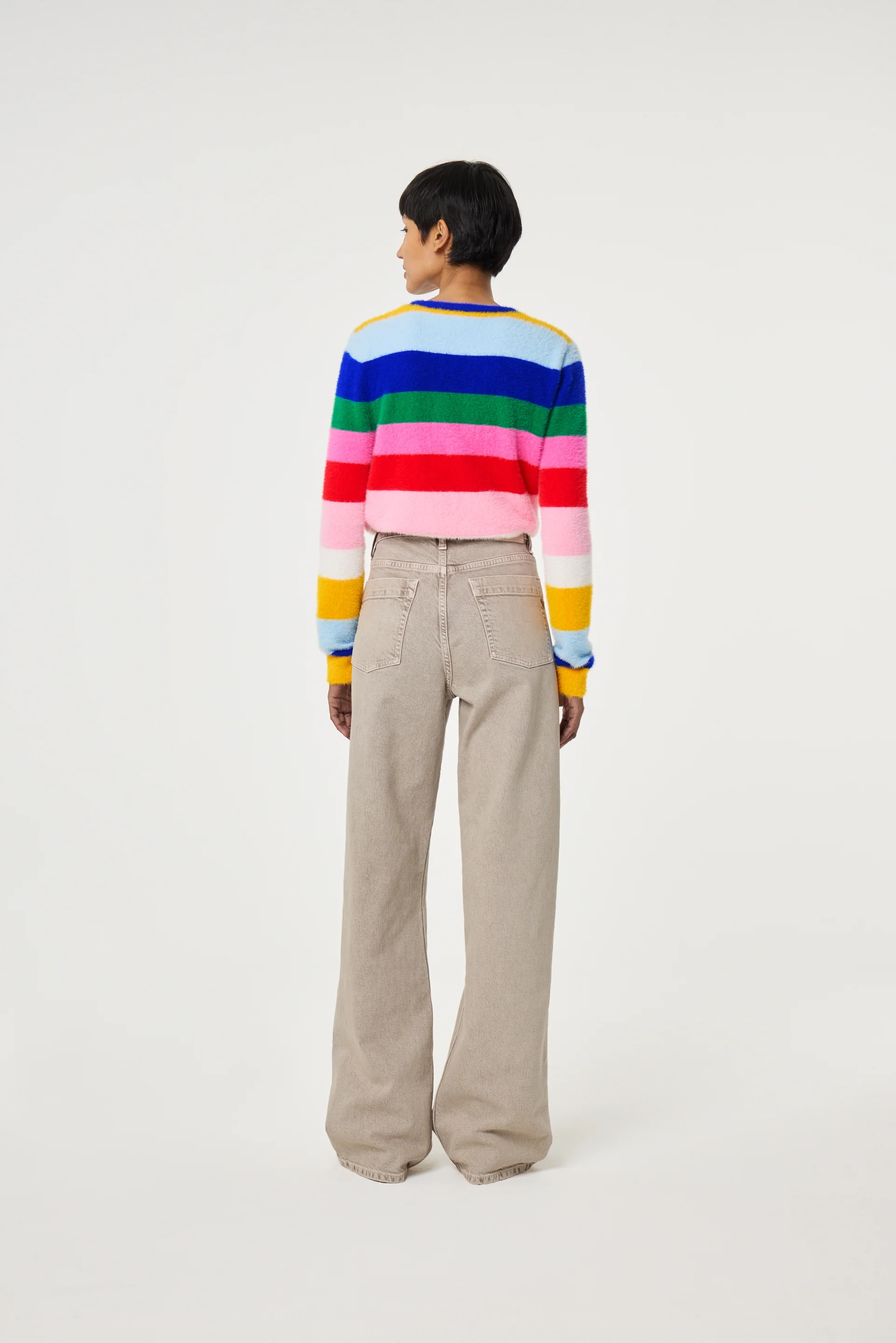 Henry Cardigan | Multi Stripe - Image 3