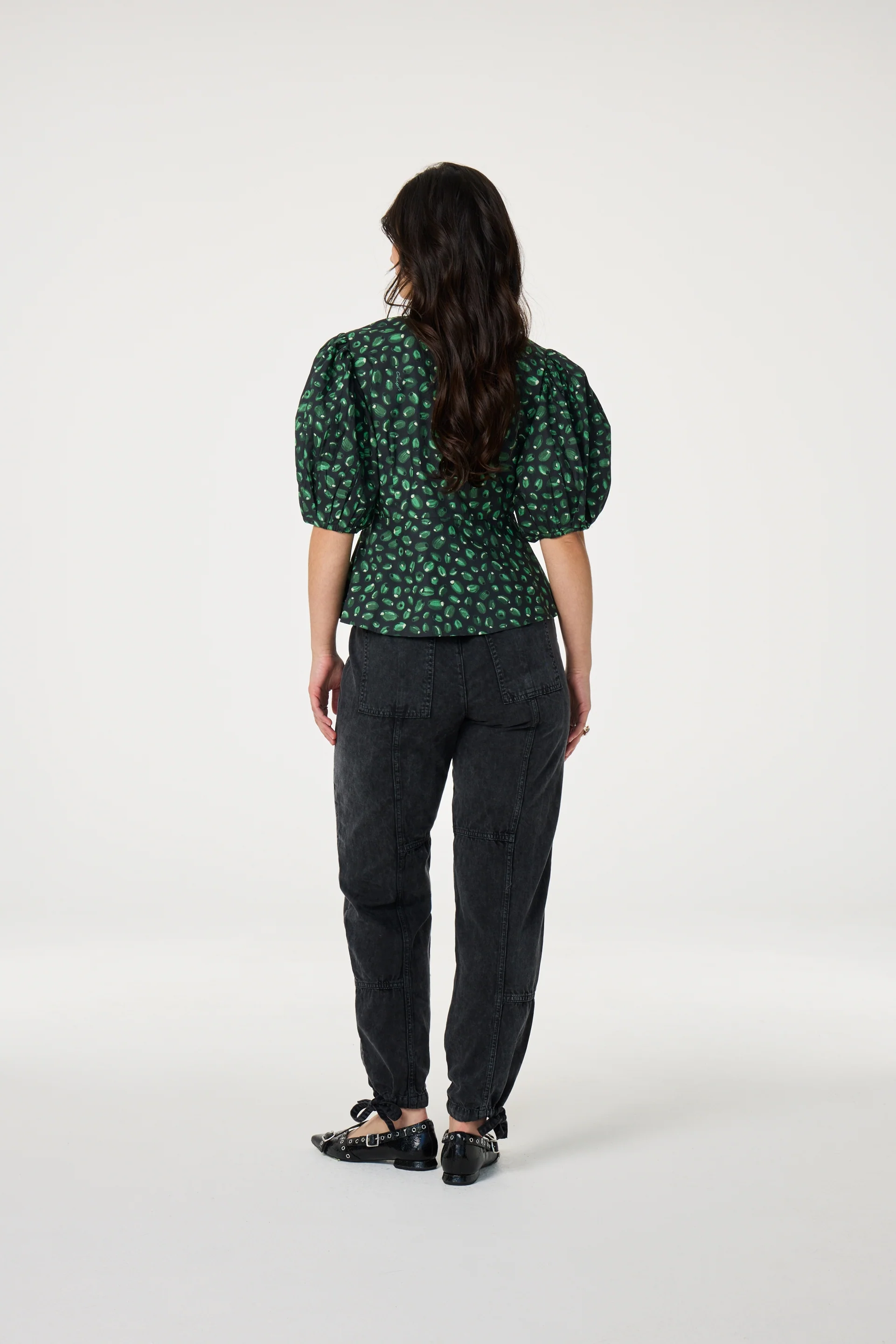 Joan Top | Creme Brulee/Green G - Image 3
