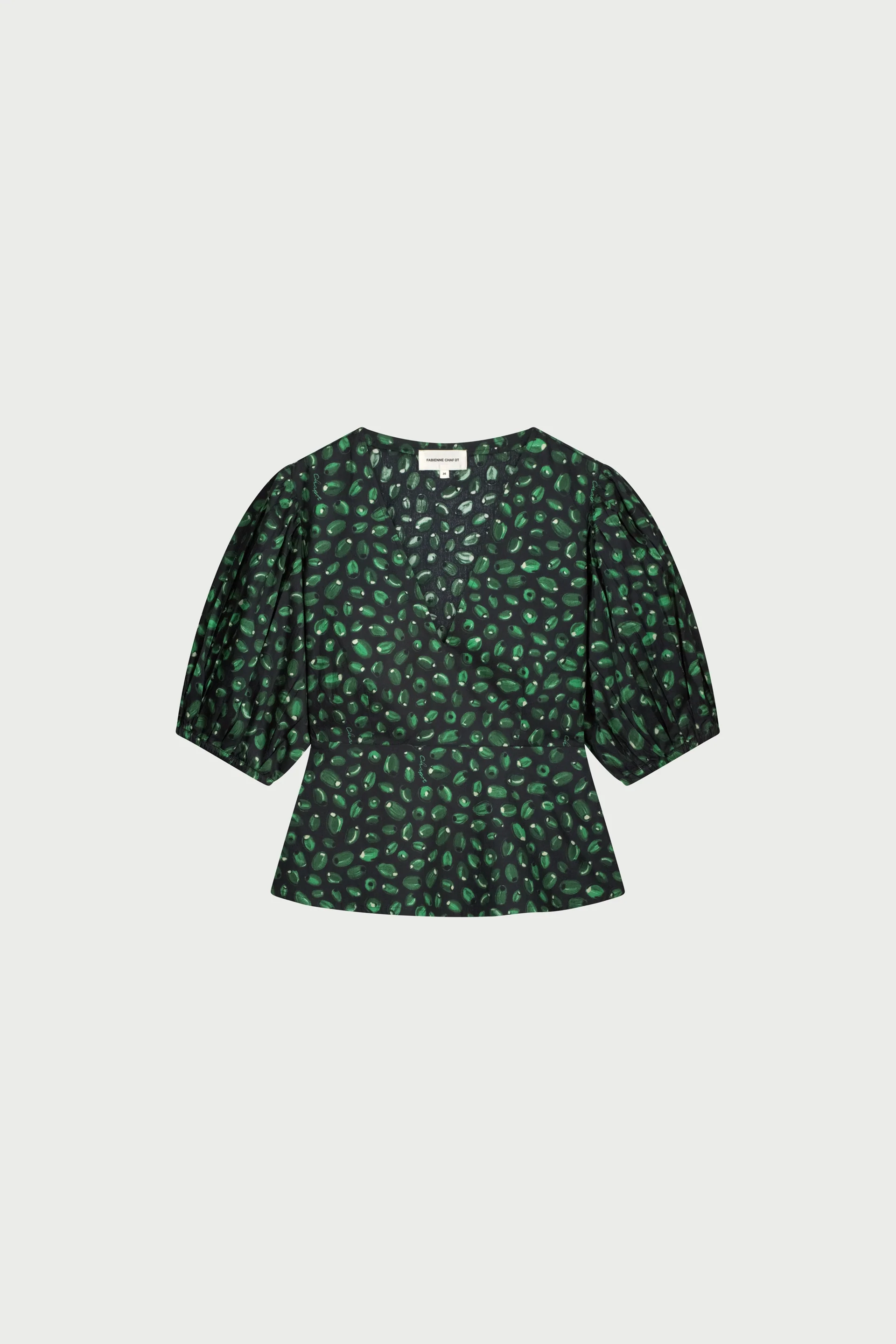 Joan Top | Creme Brulee/Green G - Image 4