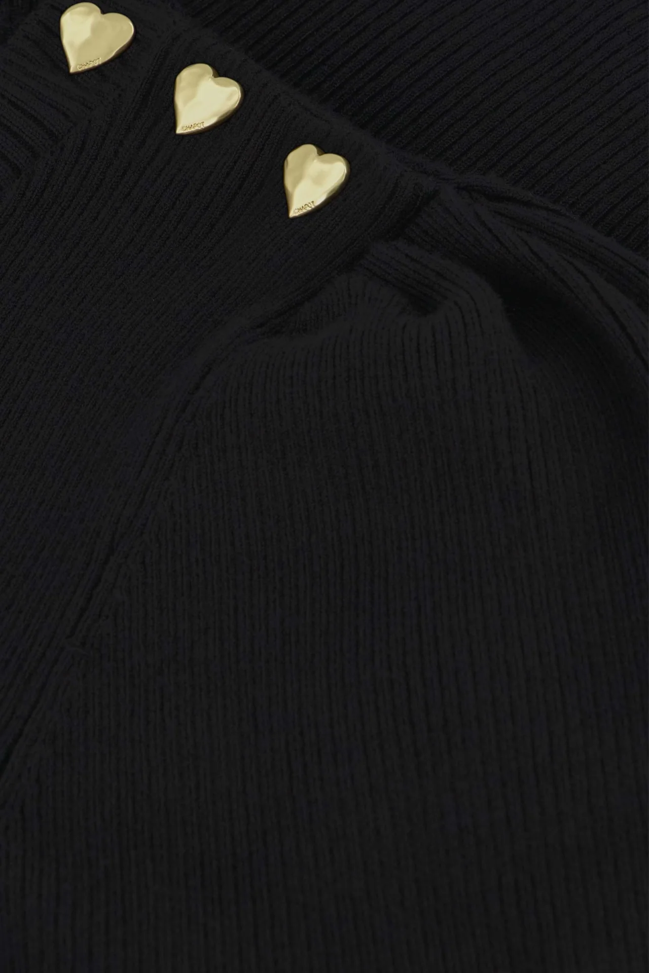Lillian Short Sleeve Pullover | Black - Image 5