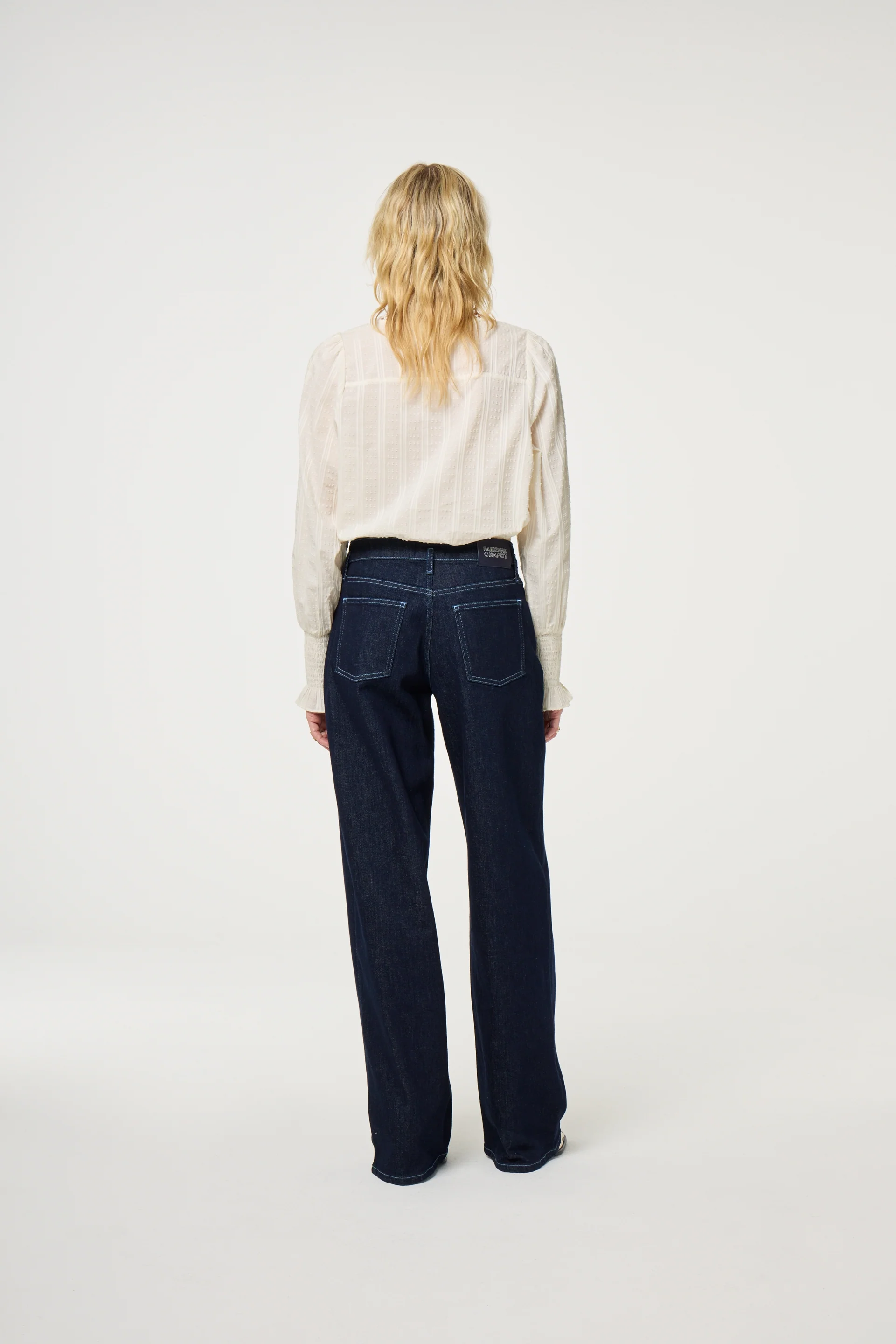 Lucy Wide Leg Jeans | Rinsed - Image 4