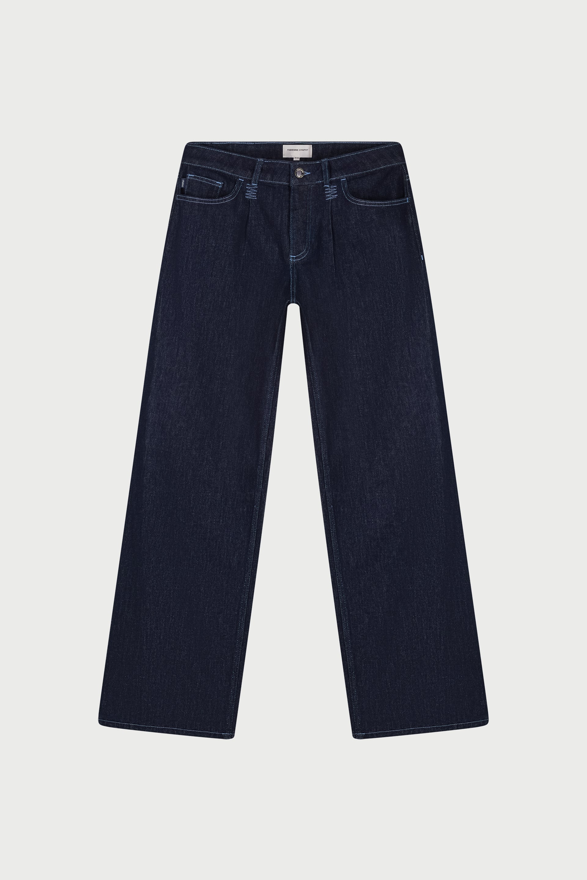 Lucy Wide Leg Jeans | Rinsed - Image 5