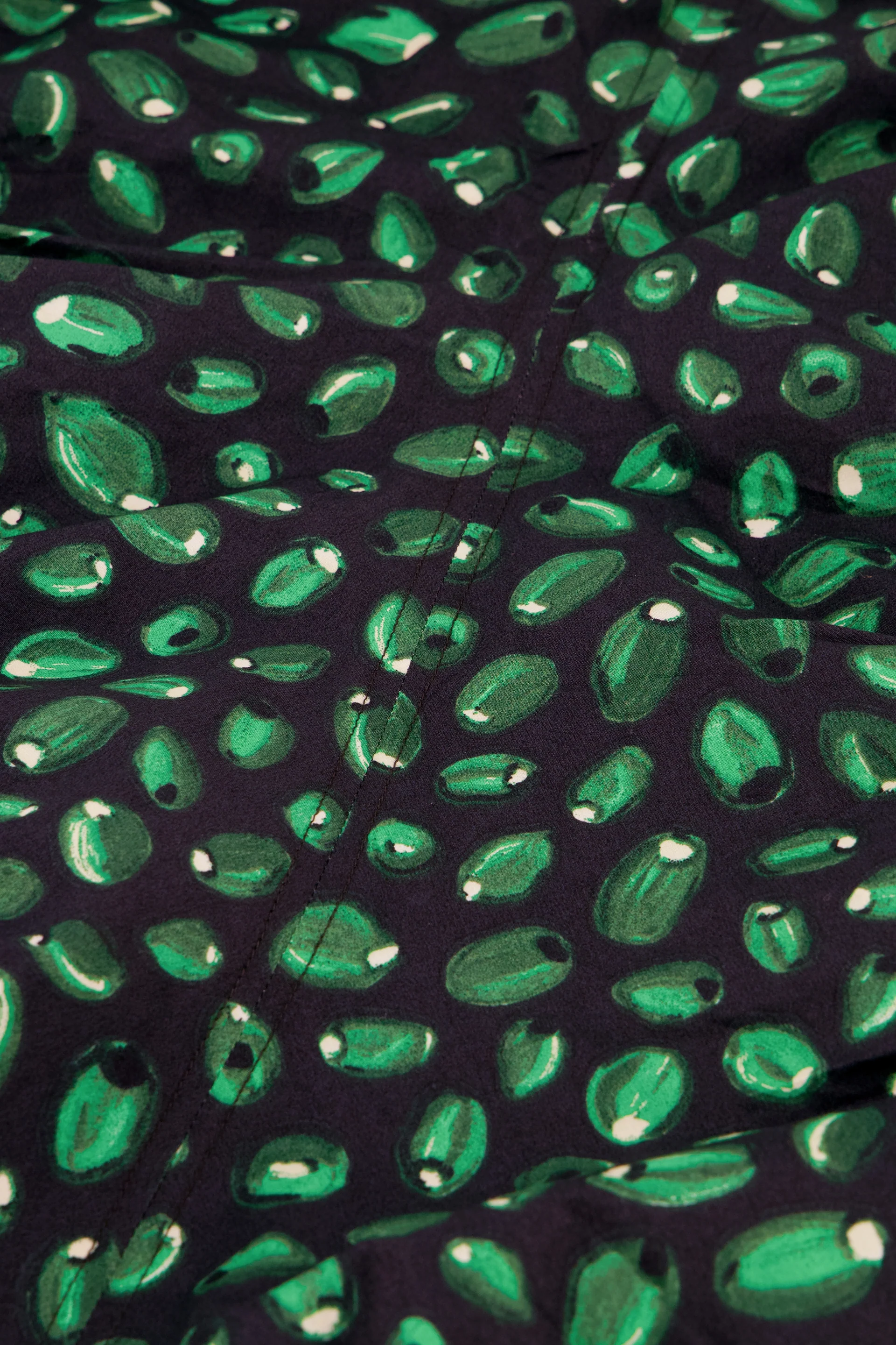 Maartje Dress | Creme Brulee/Green G - Image 5