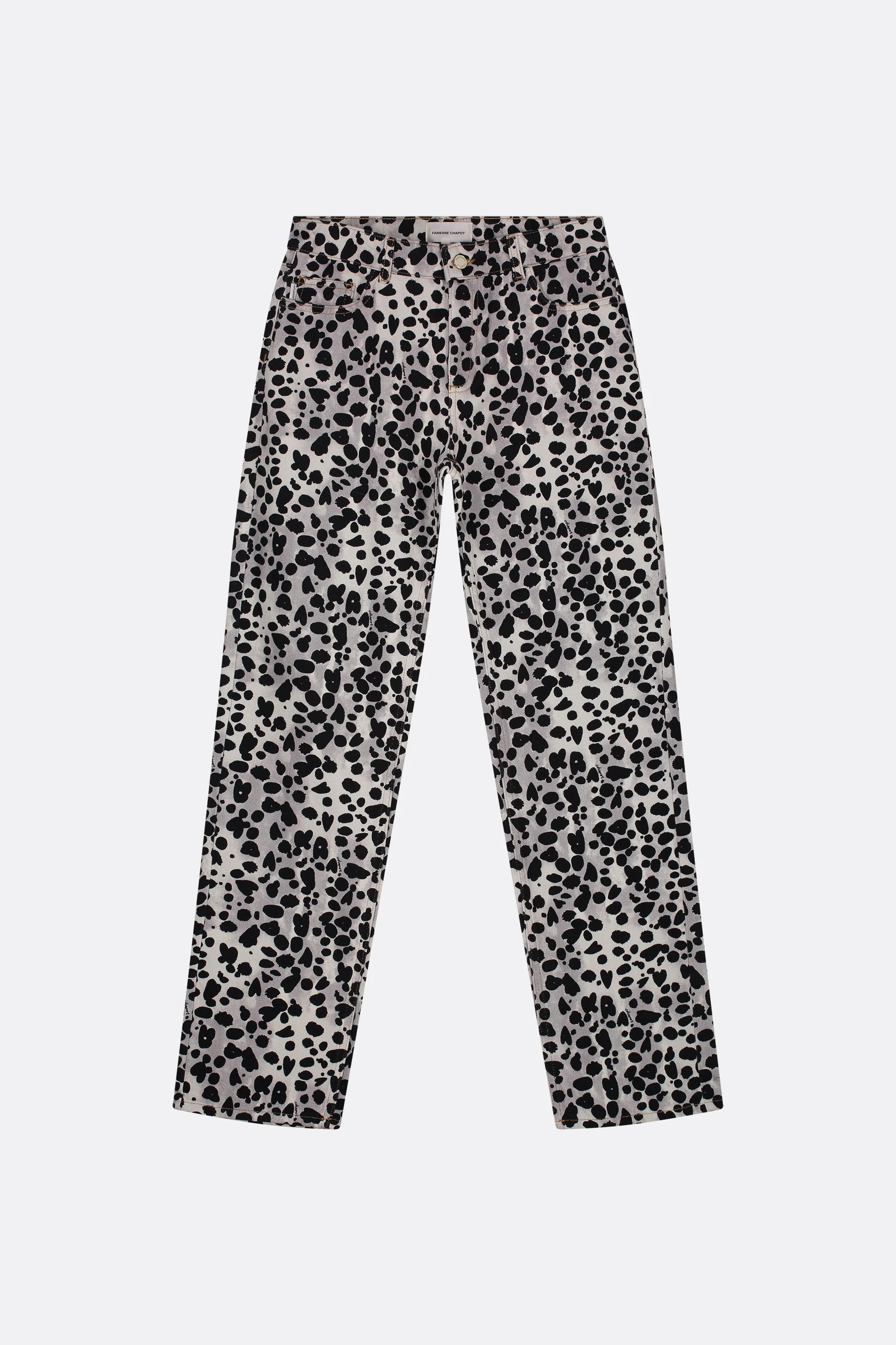 Marie Straight Leg Jeans | Cosy White - Image 4