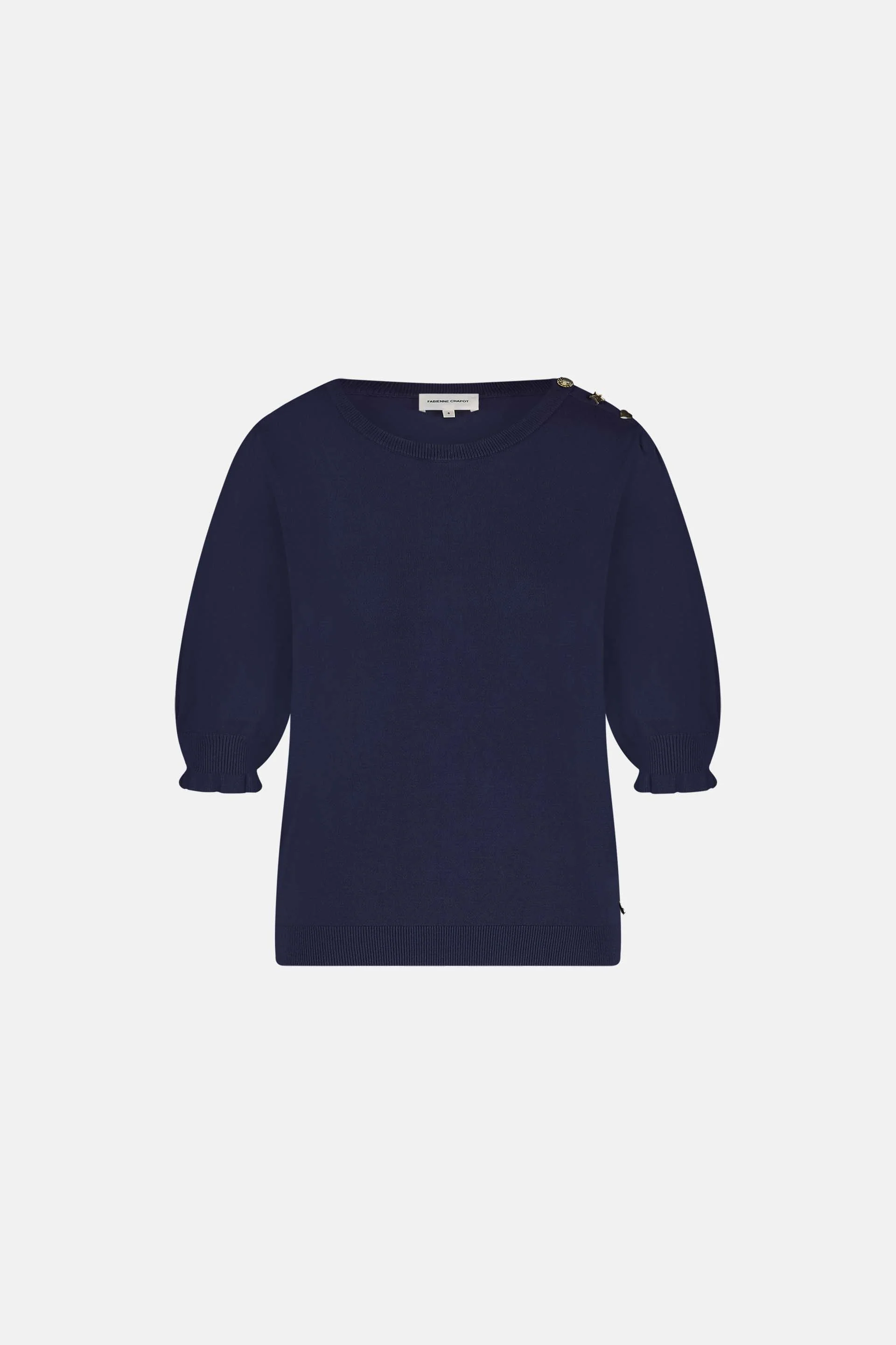 Molly Short Sleeve Pullover | After Midnight Blue - Image 5