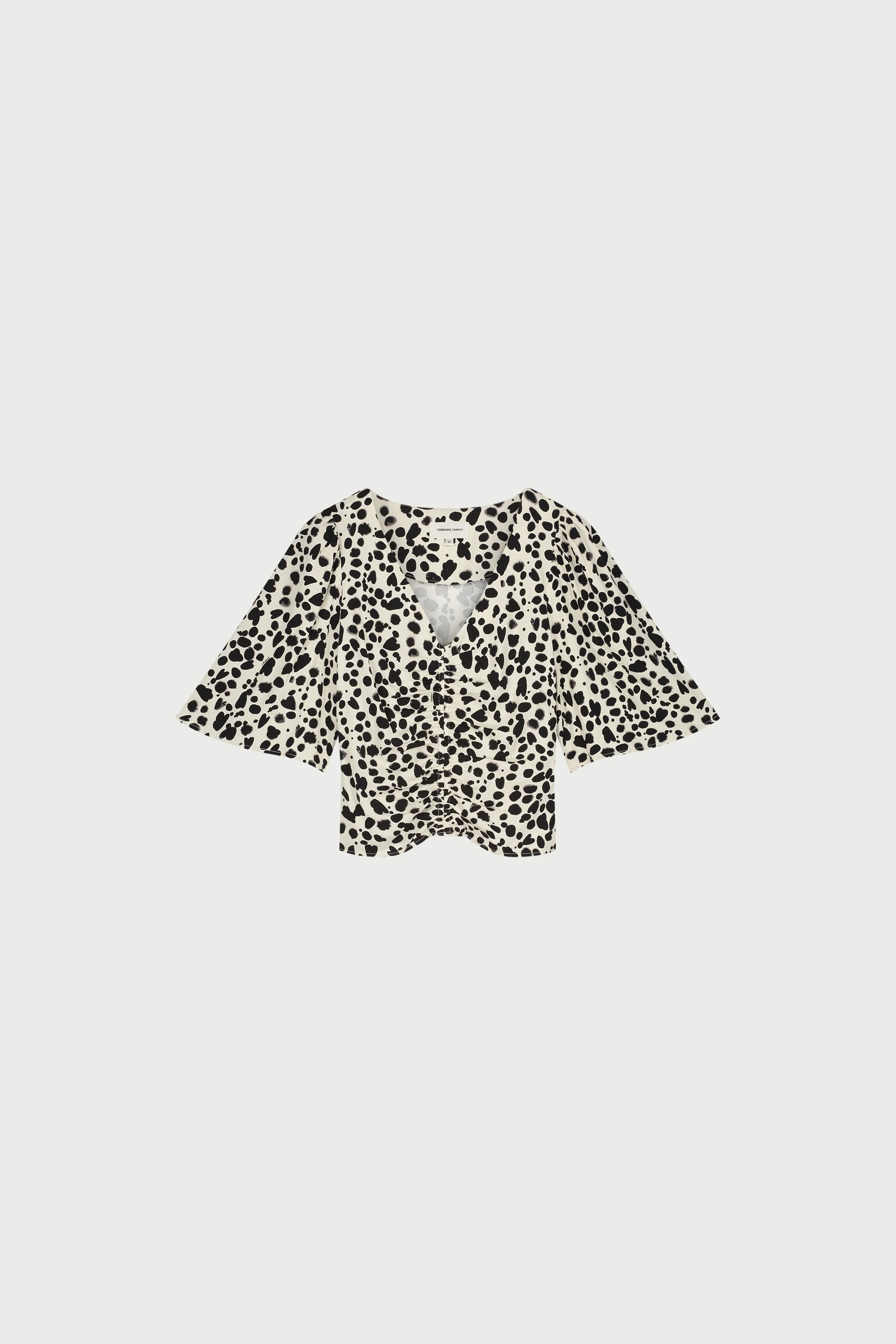 Myrte Top | Cosy White/Black - Image 4