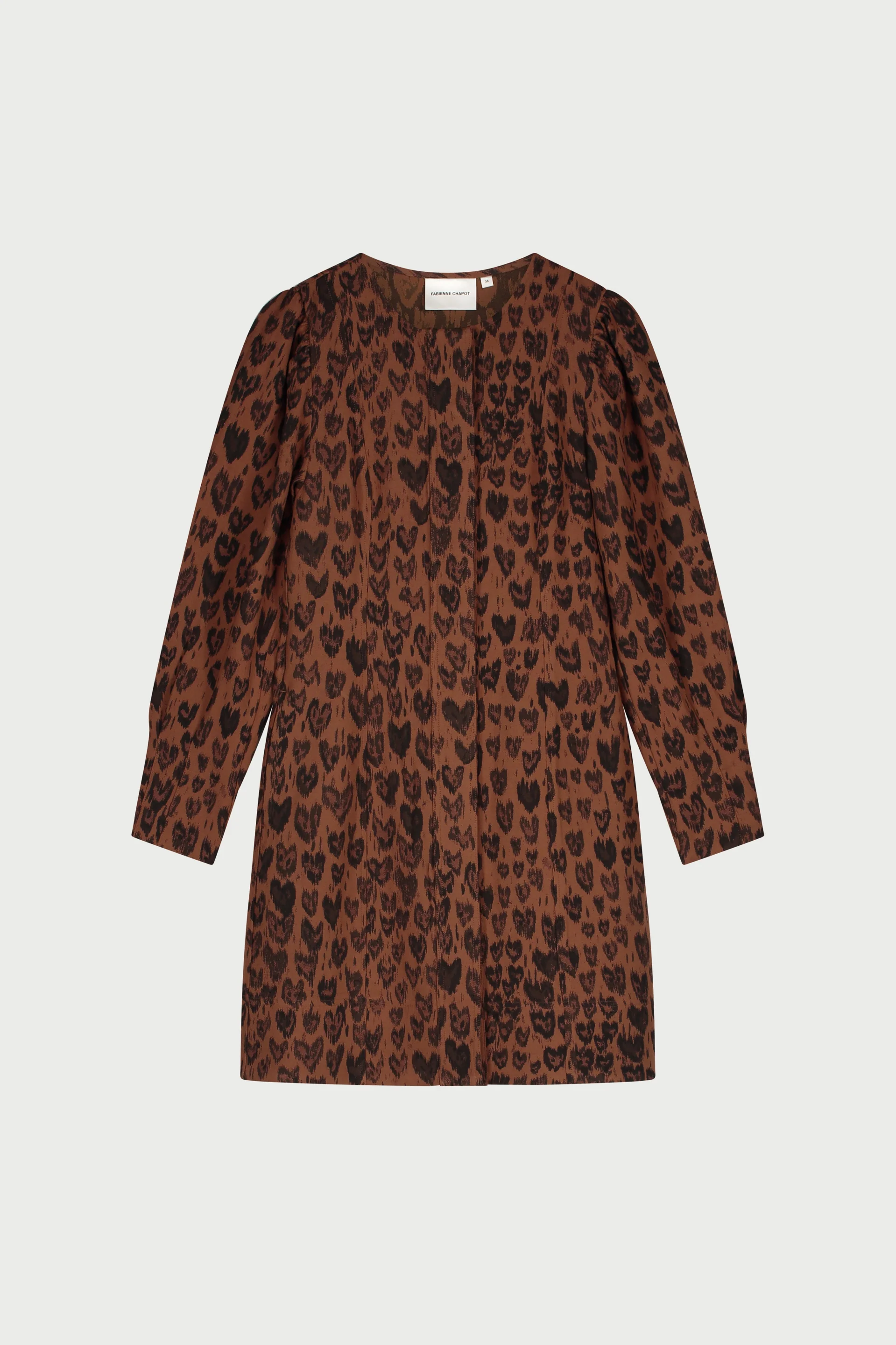 Reese Dress | Burnt Sugar/Black - Image 4