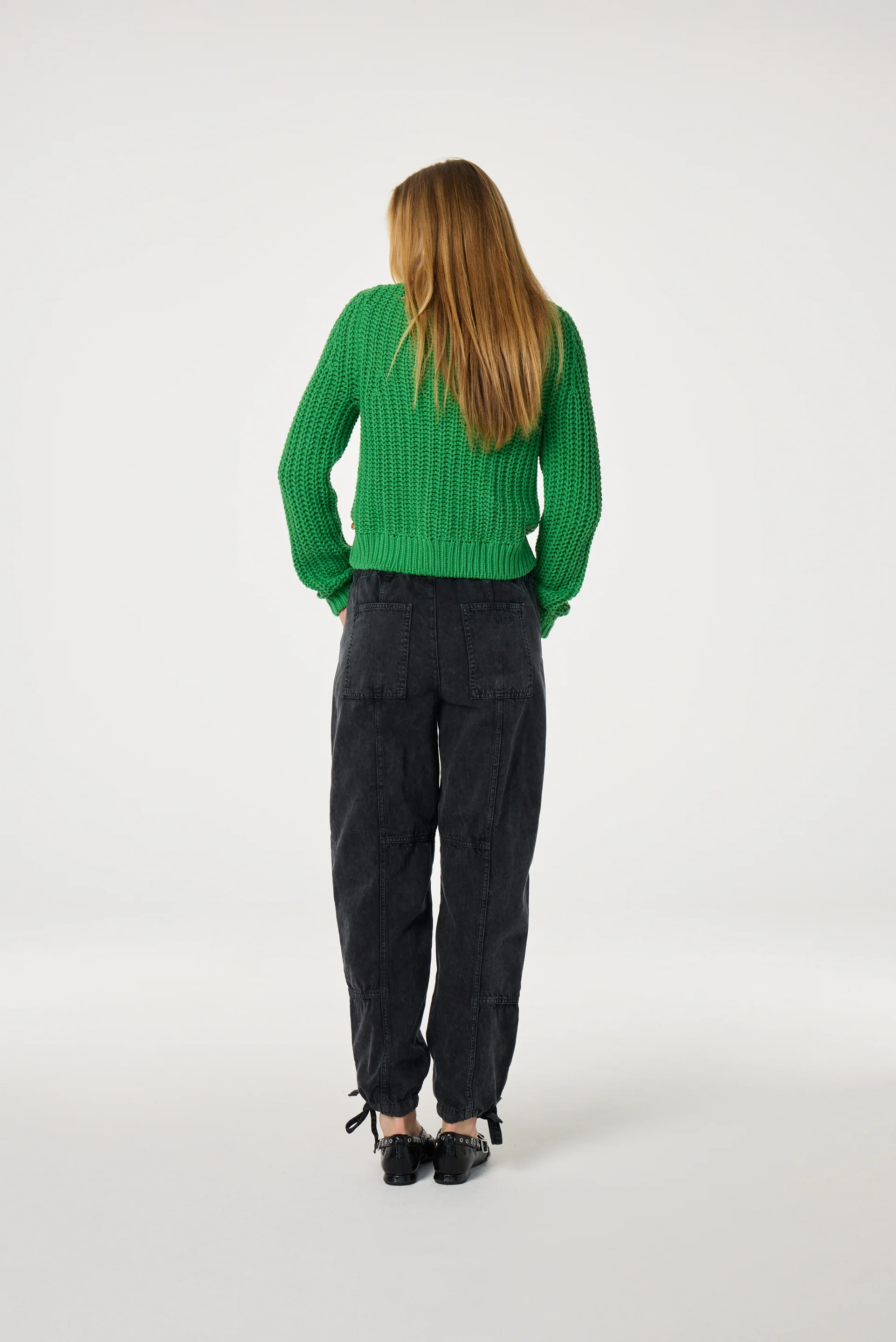 Sun Cardigan | Green Glimmer - Image 4