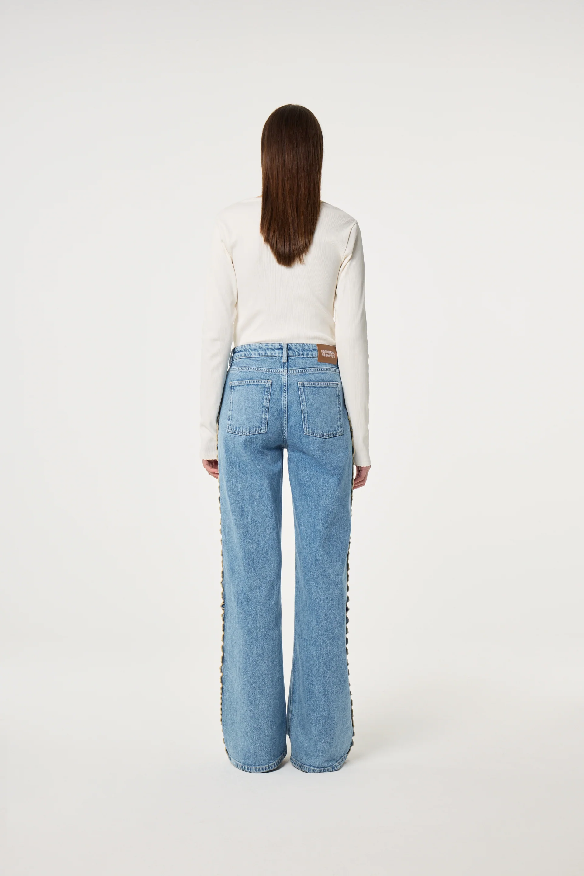 Tanja Long Sleeve T-shirt | Cosy White - Image 3