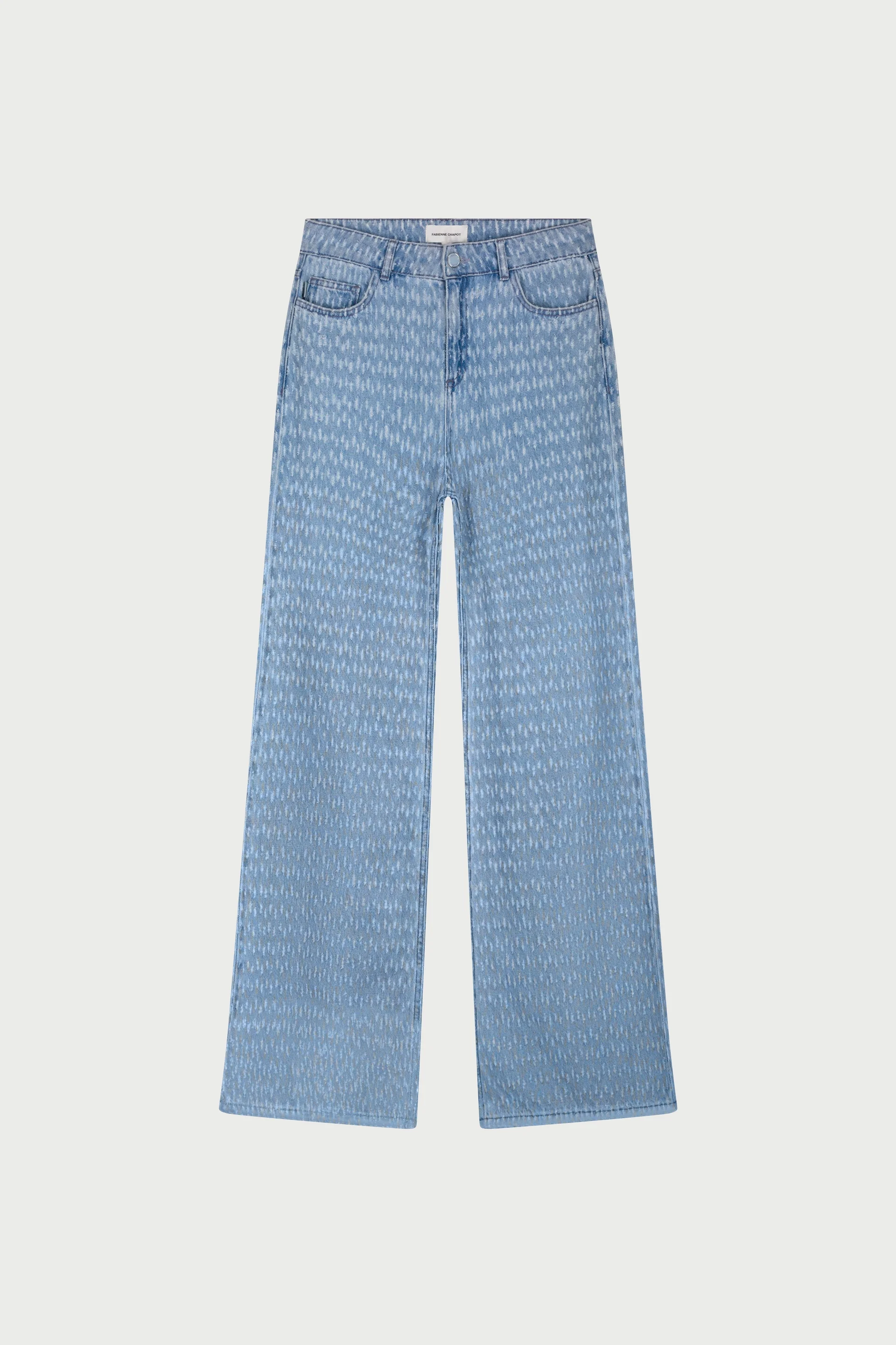 Thea Wide Leg Jeans | Light Blue - Image 3