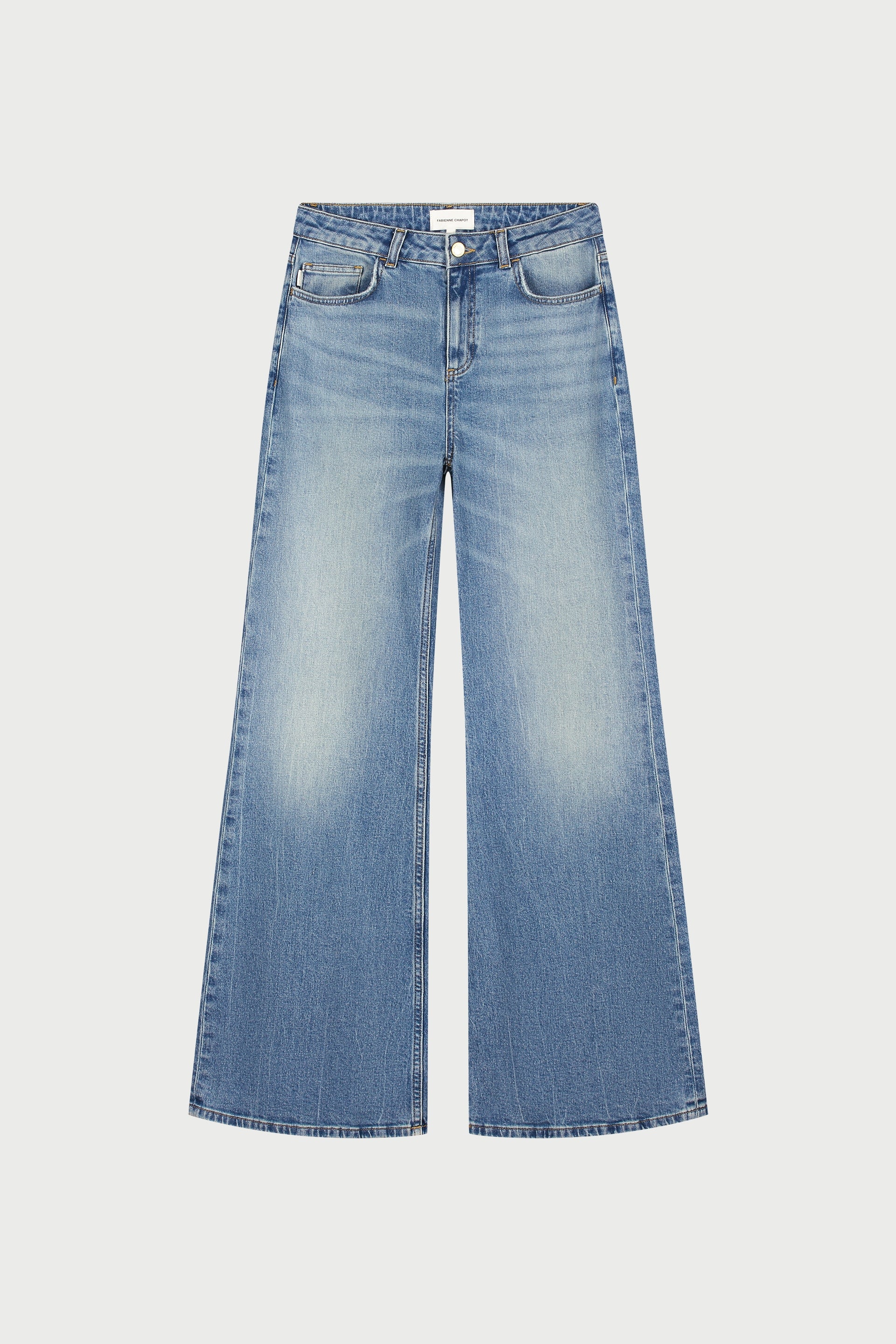 Vic Bootcut Jeans | Mid Blue - Image 4